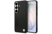 Puhelin - Kannet ja kotelot - BMW Leather Hot Stamp MagSafe Case for Samsung Galaxy S26 Plus - Black - 3666339614188