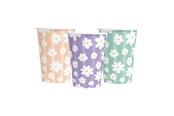 Lelut - Globos Paper Cups 210ml Daisies - 8 pcs. - 7161