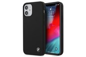 Puhelin - Kannet ja kotelot - BMW Silicone Signature Case for iPhone 12 mini - Black - 3700740486733