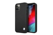Puhelin - Kannet ja kotelot - BMW Leather Deboss Case for iPhone 12 Pro Max - Black - 3666339010768