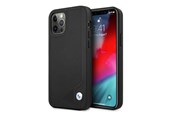 Puhelin - Kannet ja kotelot - BMW Leather Deboss Case for iPhone 12 / iPhone 12 Pro - Black - 3666339010751
