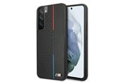 Puhelin - Kannet ja kotelot - BMW M Collection Triangles Case for Samsung Galaxy S22+ - Black - 3666339043308