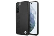 Puhelin - Kannet ja kotelot - BMW Signature Logo Imprint Case for Samsung Galaxy S22+ - Black - 3666339043063