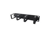 Räkit - Rack - Cablio CAB-LNMCM02-10 - 1U Cable Management Panel | 4 Cable Rings | 10" - CAB-LNMCM02-10