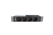 Virtakaapelit (ulkoinen) - Cablio CAB-LNPDU-EU-10 - Basic PDU | 4x EU Sockets | 16A - CAB-LNPDU-EU-10