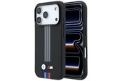 Puhelin - Kannet ja kotelot - BMW M Quadrille Kevlar Anthracite & Tricolor Print Lines MagSafe Case for iPhone 17 Pro / 18 Pro - Black - 3666339669638