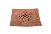 Koirat - Dog Gone Smart Dirty Dog ovimatto ruskea, 79 x 51 cm - 380553