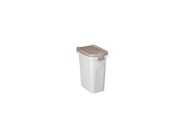 Koirat - Stefanplast foderbeholder hvid/sand 15 liter - 281124