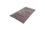 Koirat - Dog Gone Smart Dirty Dog ovimatto, käytävämatto, 152x76cm, harmaa - 380557