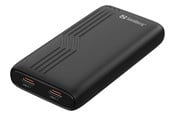 Kannettavan laturit - Sandberg 4in1 TravelCharger 65W - Dual USB-C | World Adapters - 441-77