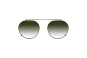 VR-lisävarusteet - Even Realities G2A Sun Visor with Case - Green - Even G2 Clip A-Green