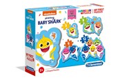 Palapelit - Clementoni Puzzle My First Baby Shark 3.6.9 and 12 pieces Lattia - 20828