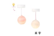 Nuket, pehmolelut ja oheistarvikkeet - Micki Lundby papir loftlamper m/lys. Bruger 2xCR2032 bat - 18399