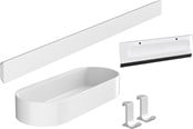 Kylpyhuoneen lisätarvikkeet - Hansgrohe WallStoris kylpyhuonetarvikkeet, mattavalkoinen - 27967700
