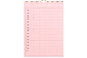 Kalenteri - Mayland Familiekalender Color lille 2027 - 27066120