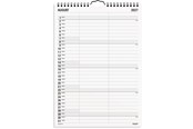 Kalenteri - Mayland Familiekalender Black and white 2 kol. 2027 - 27066510