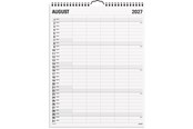 Kalenteri - Mayland Familiekalender Black and white 5 kol. 2027 - 27066550