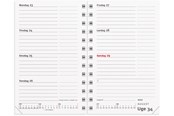 Kalenteri - Mayland Mini Planner ugekalender REFILL 2027 - 27084800