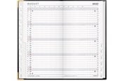 Kalenteri - Mayland Index Planner månedskalender sort skind 2027 - 27092100