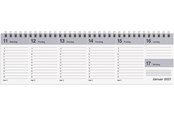 Kalenteri - Mayland Dag-uge bordkalender grå PP-plast 2027 - 27130000