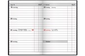 Kalenteri - Mayland Lommekalender uge blå kunstskind indbundet 2027 - 27162000