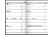 Kalenteri - Mayland Lommekalender uge sort kunstskind indbundet 2027 - 27162010