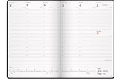 Kalenteri - Mayland City Diplomat ugekalender sort vinyl 2027 - 27194000