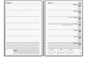 Kalenteri - Mayland Ugekalender tværformat grå PP-plast 2027 - 27202000