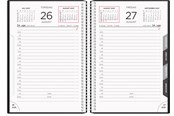 Kalenteri - Mayland Dagkalender sort PP-plast 2027 - 27210000