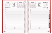 Kalenteri - Mayland Dagkalender rød PP-plast 2027 - 27210040