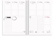 Kalenteri - Mayland Doodle I A5 ugekalender 2027 - 27227000