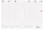 Kalenteri - Mayland System A5 ugekalender højformat REFILL 2027 - 27295000