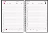 Kalenteri - Mayland Timekalender sort PP-plast 2028 - 28218000