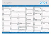 Kalenteri - Mayland Kontorkalender Klassisk A5 2027 - 27058000