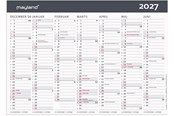 Kalenteri - Mayland Kontor-bordkalender Moderne A5 2027 - 27058100