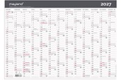 Kalenteri - Mayland Kontorkalender Moderne A3 1x13 mdr. 2027 - 27063300