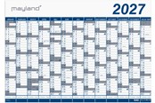 Kalenteri - Mayland Kæmpekalender 1x13 mdr. PP-plast 2027 (i plastpose) - 27065100