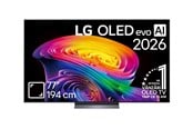Televisio - LG 77" Televisio OLED 4K OLED77C61LA C6 Series - OLED - OLED77C61LA.AEU