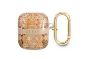 Puhelin - Muut lisävarusteet - GUESS GUA2HHFLD AirPods cover gold/gold Paisley Strap Collection - 3666339041892