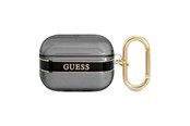 Puhelin - Muut lisävarusteet - GUESS GUAPHHTSK AirPods Pro cover black/black Strap Collection - 3666339047054