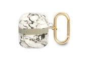 Puhelin - Muut lisävarusteet - GUESS GUA2HCHMAG AirPods cover grey/grey Marble Strap Collection - 3666339047160