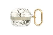 Puhelin - Muut lisävarusteet - GUESS GUA3HCHMAG AirPods 3 cover grey/grey Marble Strap Collection - 3666339047184
