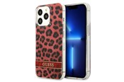 Puhelin - Kannet ja kotelot - GUESS GUHCP13LHSLEOR iPhone 13 Pro / 13 6.1" red/red hardcase Leopard - 3666339047429