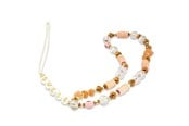 Puhelin - Muut lisävarusteet - GUESS pendant GUSTBOHP Phone Strap brown/brown Beads Bohemia - 3666339048280
