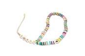 Puhelin - Muut lisävarusteet - GUESS pendant GUSTPEAM Phone Strap multicolor/multicolor Heishi Beads - 3666339048372