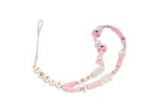 Puhelin - Muut lisävarusteet - GUESS pendant GUSTSHPP Phone Strap pink/pink Beads Shell - 3666339048297