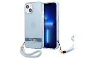 Puhelin - Kannet ja kotelot - GUESS GUHCP13MHTSGSB iPhone 13 6.1 "blue / blue hardcase Translucent Stap - 3666339040680