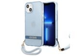 Puhelin - Kannet ja kotelot - GUESS GUHCP13SHTSGSB iPhone 13 mini 5.4 "blue / blue hardcase Translucent Stap - 3666339040673