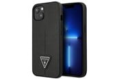 Puhelin - Kannet ja kotelot - GUESS GUHCP13SPSATLK iPhone 13 mini 5.4 "black / black hardcase SaffianoTriangle Logo - 3666339040277
