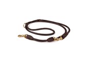 Koirat - Timely PARIS Koulutusliina Tummanruskea 12 mm. / 220 cm. - 5907784874689